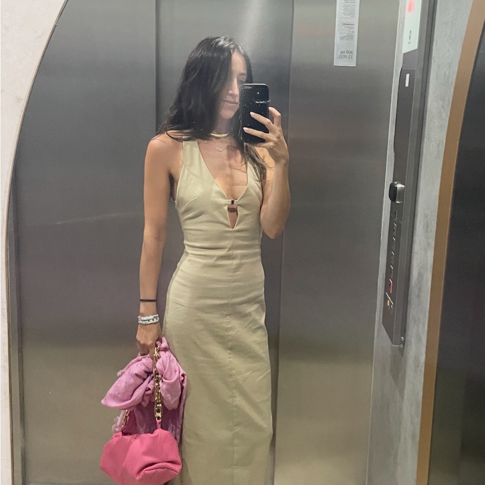 Zara Halter Bodycon Dress